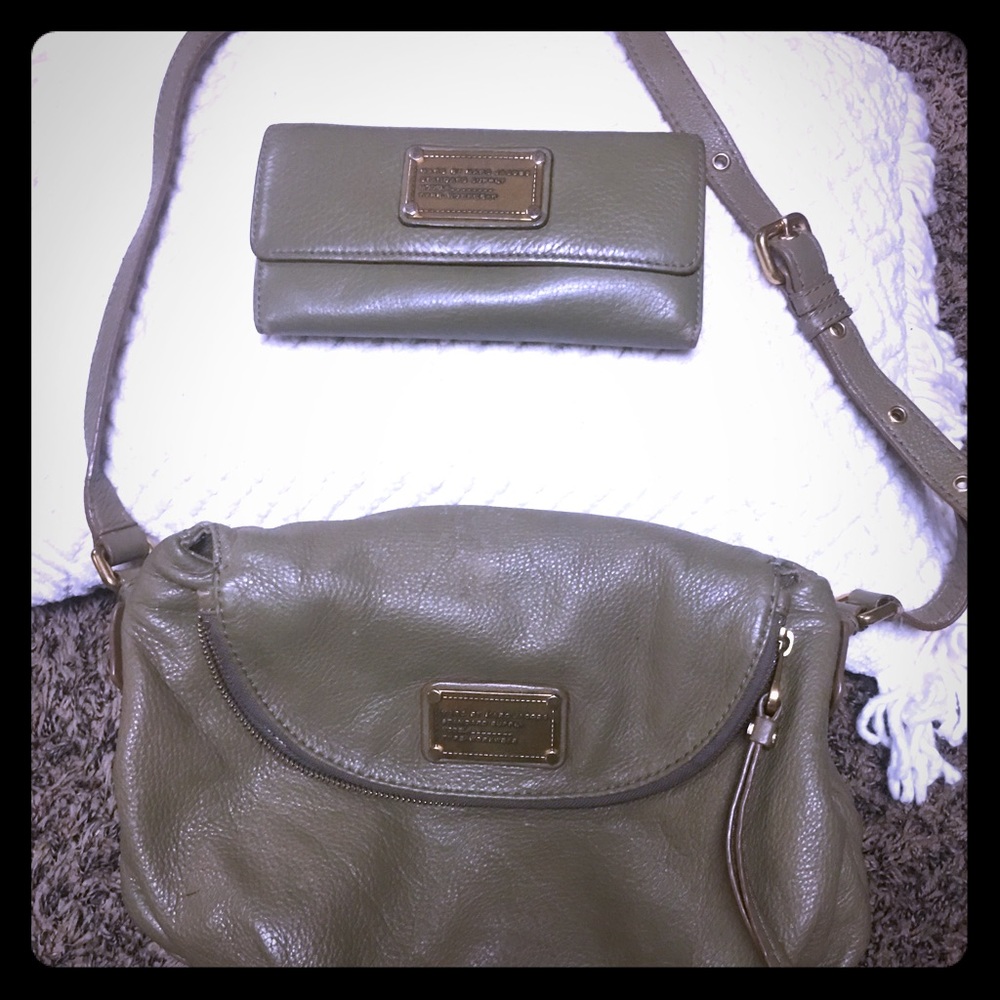 Marc Jacobs LARGE crossbody & Marc Jacobs wallet